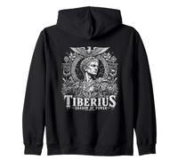 Emperador Romano Tiberio Sombra de Poder Imperio Sudadera con Capucha