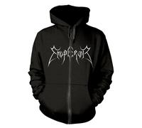 EMPEROR - IN THE NIGHTSIDE ECLIPSE BLACK Hooded Sweatshirt with Zip Small