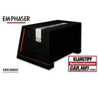 Emphaser EBR-M8DX Monolith Druckvoller 20CM / 8 Zoll Bassreflex Subwoofer 1000W