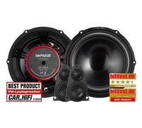 EMPHASER EM-VWF3 - Sistema de componentes Plug & Play de 3 vías, 20 cm/8 pulgadas, compatible con VW T5 Transporter, Autocaravana, altavoz integrado para puertas/salpicadero, 100 W RMS