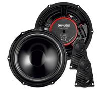 EMPHASER EM-VWF3 - Sistema de componentes Plug & Play de 3 vías, 20 cm/8 pulgadas, compatible con VW T5 Transporter, Autocaravana, altavoz integrado para puertas/salpicadero, 100 W RMS