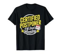Empiezo El Lunes Procrastinador Camiseta