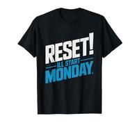 Empiezo El Lunes Procrastinador Camiseta