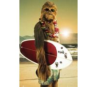 Empire 498694 - Póster de Chewbacca surfero, 61 x 91,5 cm