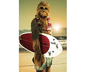 Empire 498694 - Póster de Chewbacca surfero, 61 x 91,5 cm