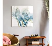 Empire Art Direct Panel de vidrio templado flotante sin marco, listo para colgar, 24 x 24 pulgadas, Unfocused Beauty 3