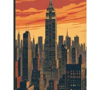 Empire Dreams: A Vintage New York City Notebook: 7.5 x 9.25 inches 100 pages