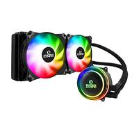 EMPIRE GAMING - Guardian G-V20 Refrigeracion Liquida PC Gamer AIO -CPU Watercooling ARGB 3 pines, 5 V -Radiador 240 mm -Ventilador 2 x 120 mm PWM silencioso -Intel y AMD