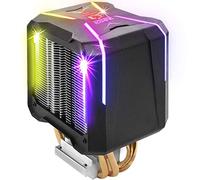 EMPIRE GAMING - Guardian V201 Ventilador de procesador para PC Gaming -Ventiladores CPU Aluminio 4 Disipadores de Cobre -RGB Direccionable - Disipador CPU Cooler Silencioso -Intel y AMD
