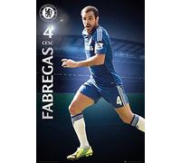 Empire Merchandising 667205 Chelsea, Fábregas 14/15, diseño de fútbol Póster, 61 x 91,5 cm de tamaño