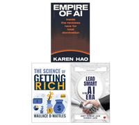 Empire of AI, The Science of Getting Rich & Lead Smart in the AI Era 3 Books Collection Set