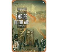 Empire of the Air: The Men Who Made Radio Film Poster Retro Metal Tin Sign Wall Art Metal Tin Sign For Home Wall Art Metal Tin Sign (20,3 x 30,5 cm)