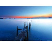 Empire - Póster, diseño de Atardecer en un Muelle (Incluye artículo Adicional)