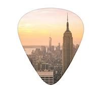 Empire State Building Advanced púa de guitarra 12 piezas Tres grosores para bajo, guitarra eléctrica, funda para guitarra acústica