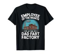 Empleado del Mes en el Humor Adulto Dad Fart Factory Camiseta