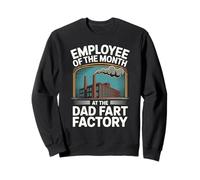 Empleado del Mes en el Humor Adulto Dad Fart Factory Sudadera