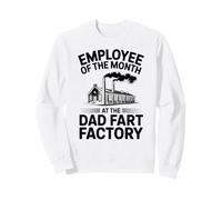 Empleado del Mes en el Humor Adulto Dad Fart Factory Sudadera