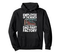Empleado del Mes en el Humor Adulto Dad Fart Factory Sudadera con Capucha