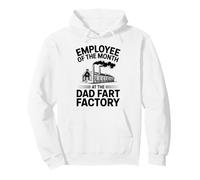 Empleado del Mes en el Humor Adulto Dad Fart Factory Sudadera con Capucha