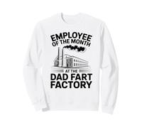 Empleado del Mes En La Fábrica De Pedos De Papá Chistes Humor Sudadera
