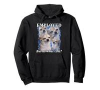 Empleado Pero A Qué Costo Funny Chihuahua Dog Meme Bootleg Sudadera con Capucha