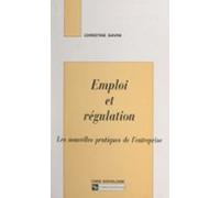 Emploi Et Régulation (ebook)