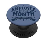 Employee of The Month Coworker Job Appreciation PopSockets PopGrip Adhesivo