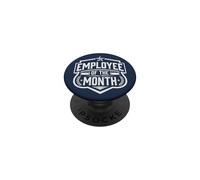 Employee of The Month Coworker Job Appreciation Women Men PopSockets PopGrip Adhesivo