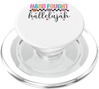 Empoderamiento de la Mujer Fuerte luchada PopSockets PopGrip para MagSafe
