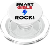 Empoderamiento de Las Mujeres Feminista Chicas Inteligentes Rock Feminismo PopSockets PopGrip para MagSafe