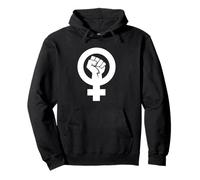 Empoderamiento de Las Mujeres Puño Feminista Sudadera con Capucha