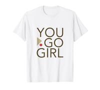 Empoderamiento de Las Mujeres y Las niñas motivacionales You Go Girl Camiseta gráfica económica