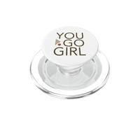 Empoderamiento de Las Mujeres y Las niñas motivacionales You Go Girl PopSockets PopGrip para MagSafe