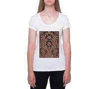 Empoderamiento Feminista Camiseta De Manga Corta Blanca con Cuello Redondo para Mujer T-Shirt Short Sleeve White Crewneck tee For Women