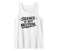 Empoderamiento Feminista Historia de Las Mujeres Silencio no Neutro Camiseta sin Mangas