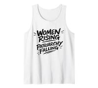 Empoderamiento Feminista Mujeres Rising Patriarcado Cayendo audaz Camiseta sin Mangas