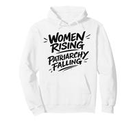 Empoderamiento Feminista Mujeres Rising Patriarcado Cayendo audaz Sudadera con Capucha
