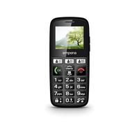 Emporia E30 - Teléfono móvil para personas mayores, edición de 30 años, sin contrato, teléfono móvil con botón de llamada de emergencia, teclas extragrandes, ideal para personas mayores, fácil manejo,