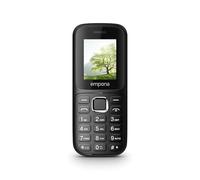 Emporia Teléfono FN313 para mayores 2G, sin contrato, botón de emergencia, pantalla 1,77 pulg. Negro