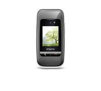 Emporia One - Teléfono para Personas Mayores, sin Contrato, con botón de Llamada de Emergencia, Pantalla de 2,4 Pulgadas, Color Plateado y Gris Plateado