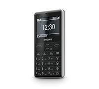 Emporia Prime-LTE - Teléfono móvil para Personas Mayores 4G, sin Contrato, Pantalla de 2,31 Pulgadas, Color Negro