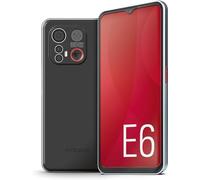 emporia SMART.6 - Teléfono móvil para personas mayores, 5 G, sin contrato, con botón de llamada de emergencia, pantalla de 6,58 pulgadas, Android 13, cámara de 50 MP, color negro