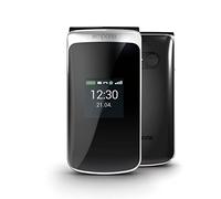 Emporia TOUCHsmart.2 New Edition, 4G - Teléfono móvil para personas mayores, botón dedicado para Whatsapp y aplicación de mensajería, volumen alto, pantalla a color de 3,25 pulgadas, estación de