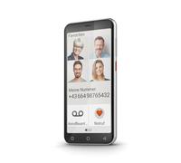 EmporiaSMART.5 Mini, teléfono móvil para Personas Mayores, 4G Volte, Smartphone Senior sin Contrato, teléfono móvil con botón de Emergencia, Pantalla de 4,95 Pulgadas, Android 13, cámara de 13 MP,