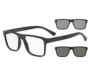 Emporio Armani 0EA4115 Gafas, Matte Black (58011w), 54-18-145 Unisex Adulto