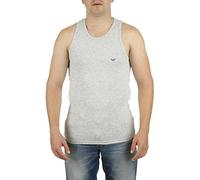 Emporio Armani 110828 Camiseta Interior, Gris (Heather Gray), Large (Tamaño del Fabricante:L) para Hombre