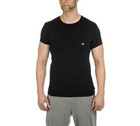 Emporio Armani 111035cc729 Camiseta Hombre, Black, XL