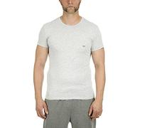Emporio Armani 111035cc729 Camiseta Hombre, Melange Grey, S