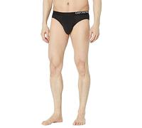 Emporio Armani 3-Pack Brief Soft Touch Eco Fiber, Cartas para Hombre, Negro (Black/Black/Black), L