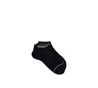 EMPORIO ARMANI 3-Pack Socks Inside Calcetines, Negro/Negro/Negro, S-M para Hombre